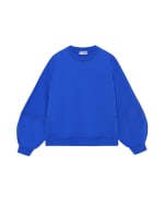 Ganni balloon 2025 sleeve sweatshirt